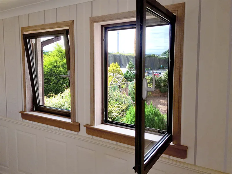 Aluminium Tilt Turn and Ventilator Windows